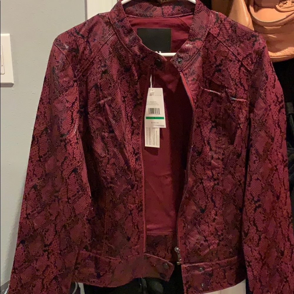 Sanctuary Denim red cobra garnet